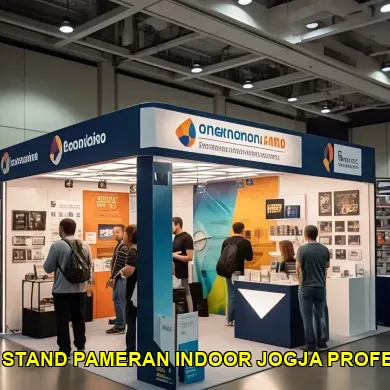desain stand pameran indoor jogja profesional